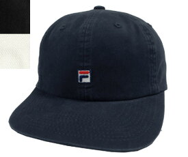 フィラ FILA FLS 6P FLAT CAP NAVY WHITE BLACK 176 113 801 野球帽 ストリート キャップ スポーツ 帽子 メンズ レディース 男女兼用 あす楽
