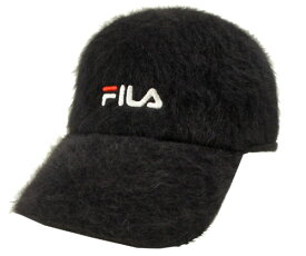 フィラ FILA FLS ANG MIX LOGO CAP BLACK 168 113 801 ファー キャップ 帽子 メンズ レディース 男女兼用 あす楽