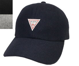 GUESS ゲス GS MELTON CAP 187-115003 NAVY BLACK GRAY 無地 ウール メルトン 帽子 キャップ メンズ レディース