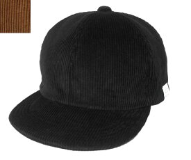 THE FACTORY MADE ザ ファクトリー メイド FM605 Corduroy 6Panel CAP Black Camel コーデュロイ 帽子 メンズ レディース 男女兼用 あす楽