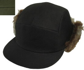 Racal ラカル RL-17-933 Fur JET CAP ファージェットキャップ BLACK D,OLIVE ファー カジュアル 帽子 メンズ レディース 男女兼用 あす楽