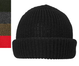 Racal ラカル RL-18-996 SK8 Knit CAP BLACK D.GREEN CHARCOAL BROWN RED 帽子 ニット ワッチキャップ ザグ メンズ レディース 男女兼用 あす楽