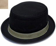 ニューヨークハット New York Hat　3061 COTTON STINGY ポークパイハット コットンスティンジー Black Kh…