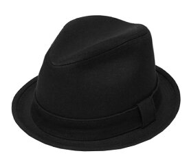 ニューヨークハット New York Hat 3105 CANVASREXY CANVASFEDORA キャンバス レクシー キャンバスフェドラ Black 帽子 中折れハット 大きいサイズ メンズ レディース 男女兼用 あす楽