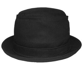 ニューヨークハット New York Hat 限定モデル 3061 COTTON STINGY コットン スティンジー Black [Black Band Ver.] 帽子 ポークパイハット コットン 大きいサイズ XXLサイズ メンズ レディース 男女兼用 あす楽