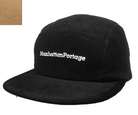 Manhattan Portage マンハッタンポーテージ MP041-19A00 Corduroy CAP BLACK BEIGE コーデュロイ 日本製 シンプル キャップ カジュアル ストリートメンズ レディース あす楽