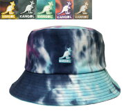 カンゴール KANGOL Tie Dye Bucket RAINBOW GOLDENPALM SMOKE OCEAN GALAXY EARTHTONE タイダイ バケット…
