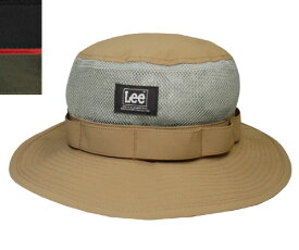 Lee リー LE OD HAT RIPSTOP 105-176006 BEIGE BLACK DKGREENMULTI バケットハット カジュアル 帽子 シンプル キャップ メンズ レディース 男女兼用 あす楽