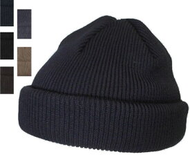 Racal ラカル RL-18-935 Roll Knit cap ロールキルトキャップ NAVY BLACK D.BROWN CHACOAL BROWN(LT.BROWN) 帽子 ニット ワッチキャップ メンズ レディース 男女兼用 あす楽