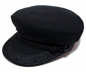 �j���[���[�N�n�b�g �X�q �}�����L���b�v �Z�[���[�L���b�v NEW YORK HAT �t�B�b�V���[�}���L���b�v 6033 CANVAS GREEK Black �����Y ���f�B�[�X �t�ďH�~