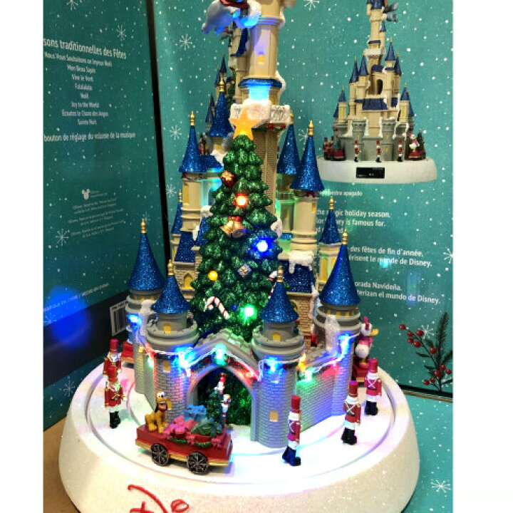 楽天市場 2108ディズニー センターピース パレードシーンクリスマスソング 8曲 クリスマスツリー オブジェミュージック ミッキー オルゴール ディズニー ホリデーミュージックボリュームコントロール付き マジックキングダム Smtb Ms Pray Liv 楽天市場店