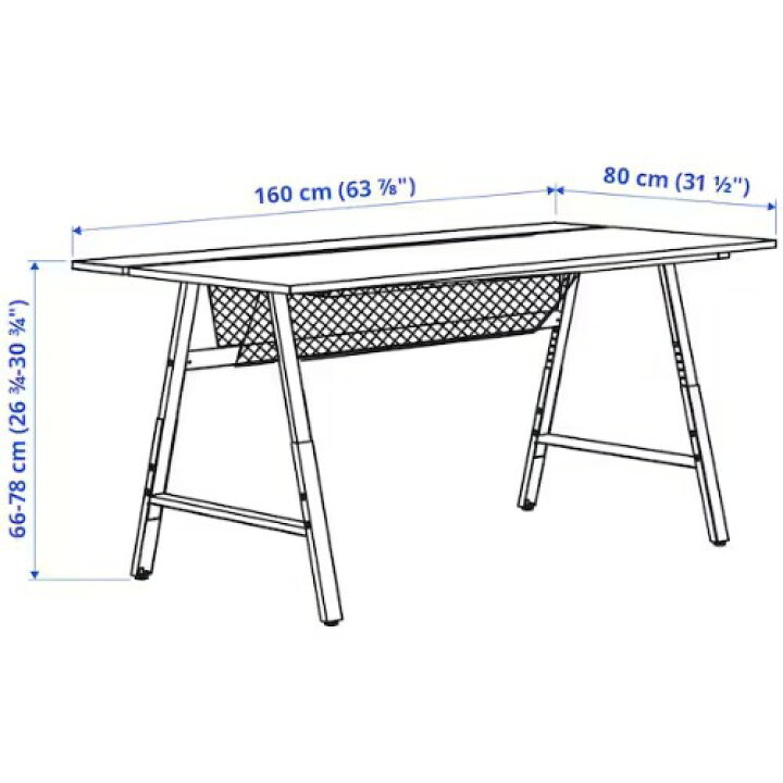 楽天市場】＊IKEA 202403UTESPELARE ウーテスペラレ ゲーミングデスク 