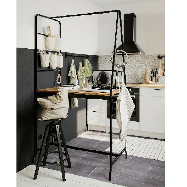 IKEA HÅVERUD ホーヴェルード テーブル＋BERGMUND ベリムンド バースツール
