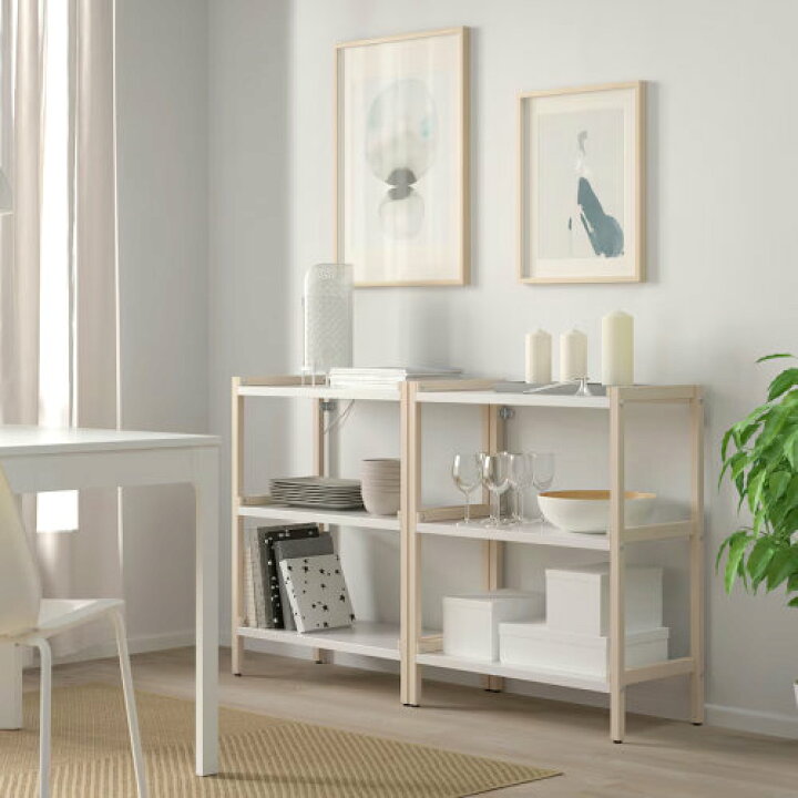楽天市場】＊ IKEA 20405EKENABBEN エーケナッベン オープンシェルフ 