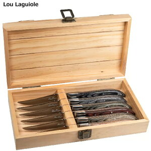 Z[yCOSz202409 C[ Xe[LiCt 6{Zbg Lou Laguiole SteakXe[LiCt 6{ ؐ[P[XtXeXX`[ dグ60775