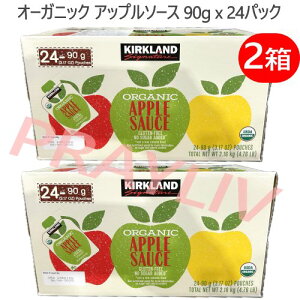 y2F48z202304I[KjbN Abv\[X 90g x 24pbNJ[NhVOl`[ Kirkland Signature Organic Apple SauceUSDAI[KjbNF sgp L@ L@Abv\[X08979