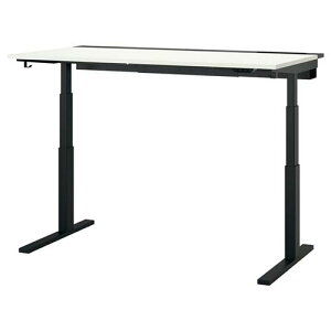 ��202601MITTZON �~�b�c�H�[�� �f�X�N ���~�� 100V �z���C�g/�u���b�N 160x80 cm���K �@�\�� ��� �ϋv�� IKEA �C�P�A������� �V���� �P�[�u�����[ �d�� �Փˊ��m195.298.88