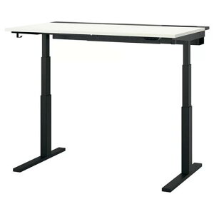 ��202601MITTZON �~�b�c�H�[�� �f�X�N ���~�� 100V �z���C�g/�u���b�N 140x80 cm���K �@�\�� ��� �ϋv�� IKEA �C�P�A������� �V���� �P�[�u�����[ �d�� �Փˊ��m595.285.56
