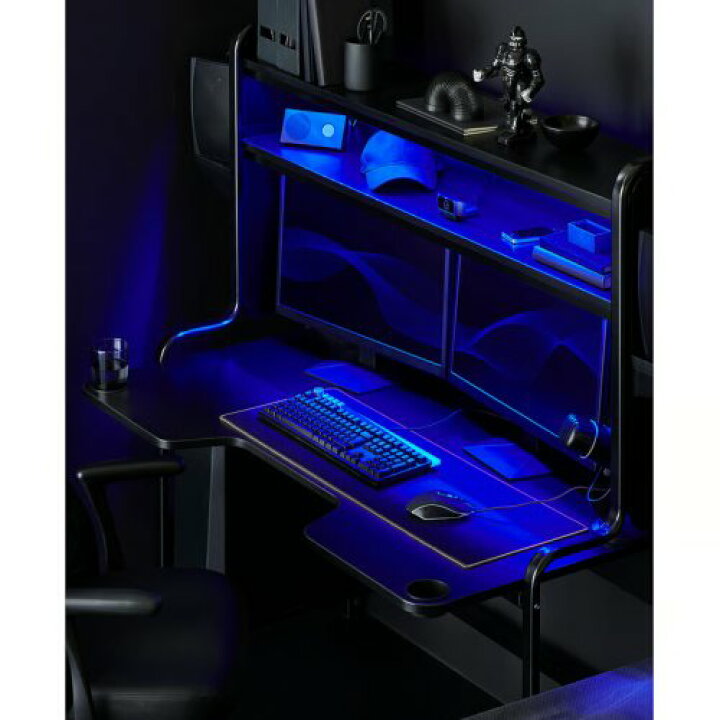 楽天市場】＊IKEA 202507FREDDE フレッデ ゲーミングデスク ブラック 