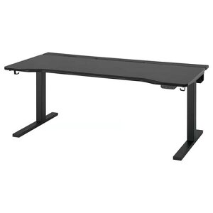 ��202512UTMANING �E�[�g�}�j���O �Q�[�~���O�f�X�N ���~�� 100V/�u���b�N 160x80 cm �L�X �@�\�I ���K IKEA �C�P�A������� �V���� �������� ���[ �t�b�N�t695.716.86