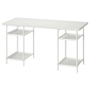 ��202606LAGKAPTEN ���O�J�v�e�� / SPAND �X�y���h �f�X�N �z���C�g 140x60 cmIKEA �C�P�A������� �V���� ��l��炵�e�����[�N �ݑ�Ζ� �׋��� ��Ƒ� �k����195.638.44