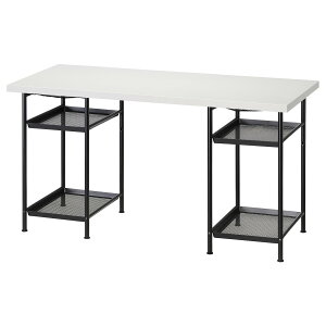 ��202606LAGKAPTEN ���O�J�v�e�� / SPAND �X�y���h �f�X�N �z���C�g/�u���b�N 140x60 cmIKEA �C�P�A������� �V���� ��l��炵�� �k�� �e�����[�N �V���v�� ��Ƒ�395.638.57