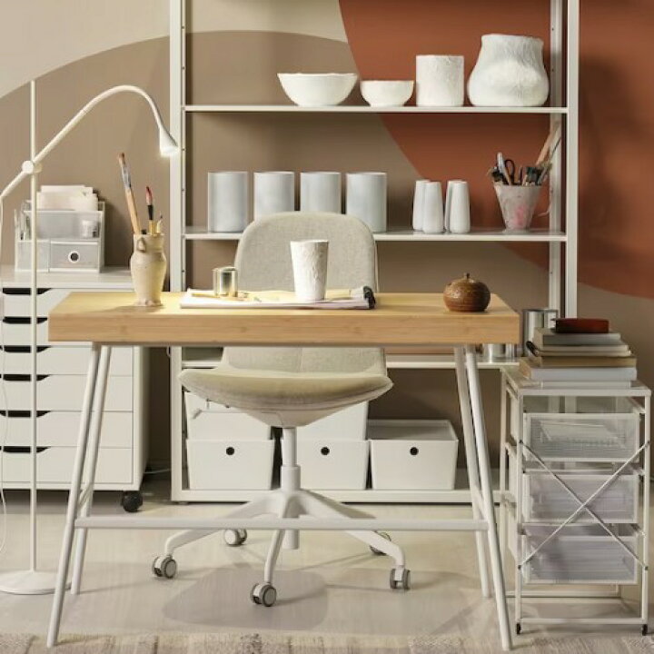 楽天市場】＊IKEA 202401IKEA イケア LILL?SEN リルオーセン デスク 竹 