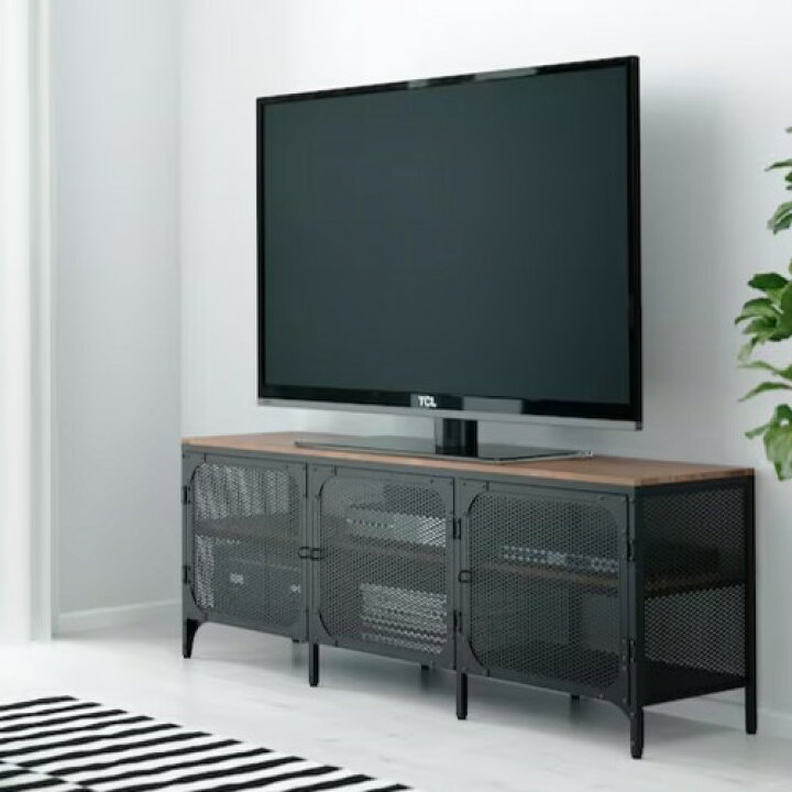 楽天市場】＊202401FJ?LLBO フィエルボ テレビ台 ブラック 150x36x54cm 