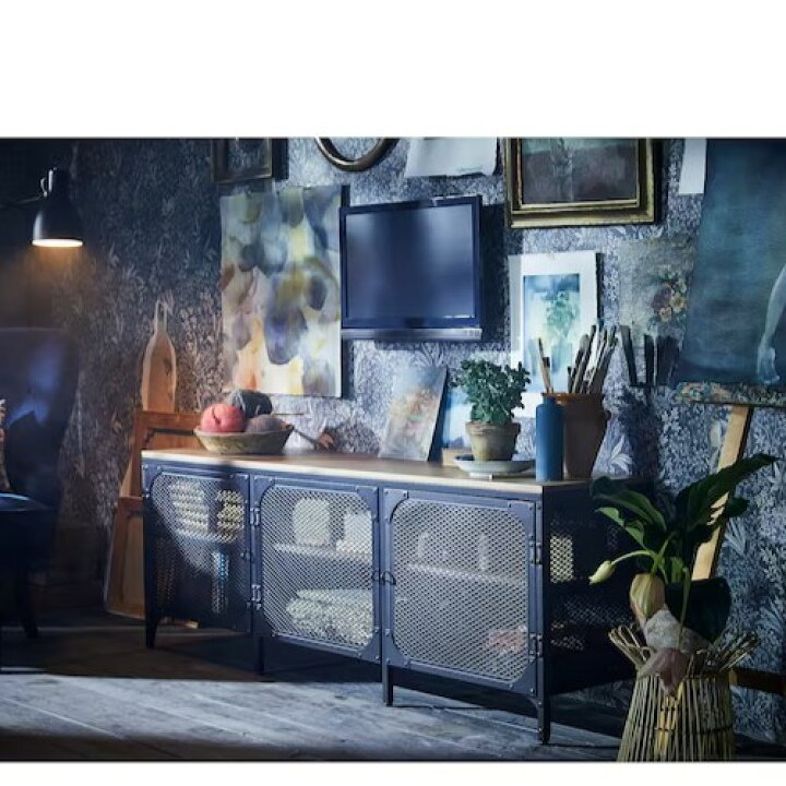 楽天市場】＊202401FJ?LLBO フィエルボ テレビ台 ブラック 150x36x54cm 