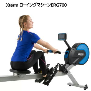 *【】202309Xterra ローイングマシーンERG700 ボート漕ぎ16段階負荷設定 折りたたみ可能 コンパクト設計トレーニング ダイエット フィットネスフィットネスマシン038459