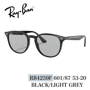 Ray�EBan �T���O���X �yRB4259F�z601/87 53-20�@�|���b�V�� �u���b�N/�_�[�N�O���[��ԁ@���C�o�� �T���O���X�@���K�i