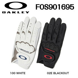 OAKLEY オークリー ICON GOLF GLOVE 24 (FOS901695 / 100・02E ) アイコン ゴルフグローブ ゴルフ メンズ シープレザー 羊皮 手袋 左手用 右利き サイズ スポーツ 強力グリップ