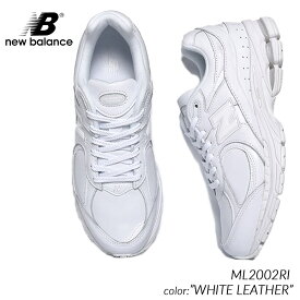 NEW BALANCE ML2002RI "WHITE LEATHER" ニューバランス レザー スニーカー ( 白 ホワイト メンズ )