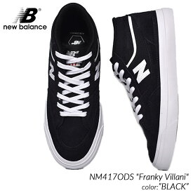 日本未発売 NEW BALANCE NUMERIC NM417ODS "Franky Villani" BLACK ニューバランス ヌメリック スニーカー ( 海外限定 黒 ブラック )