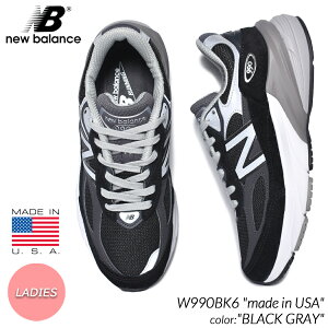 y15܂ł̂őIIzNEW BALANCE W990BK6 "made in USA" BLACK GRAY j[oX Xj[J[ (  ubN  nb v6 992 993 996 fB[X EBY )
