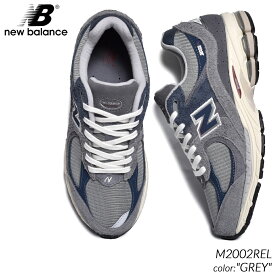 NEW BALANCE M2002REL "GREY" ニューバランス スニーカー ( グレー 灰色 ネイビー レザー スエード 1906 nb ランニング メンズ レディース ウィメンズ )