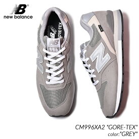 NEW BALANCE CM996XA2 "GORE-TEX" GREY ニューバランス スニーカー ( ゴアテックス 防水 グレー 灰色 白 ホワイト 574 990 メンズ レディース ウィメンズ )