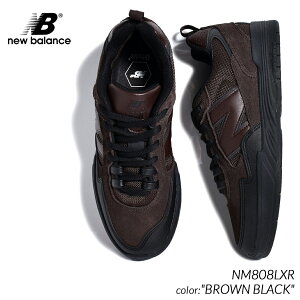 y15܂ł̂őIIzCO NEW BALANCE NUMERIC NM808LXR "BROWN BLACK" j[oX kbN Xj[J[ ( { F uE  ubN SKATE XP[g Y )