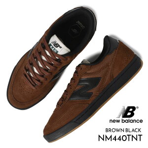 y15܂ł̂őIIzCO NEW BALANCE NUMERIC j[oX kbN 440 Xj[J[ NM440TNT "BROWN BLACK" ( { F uE  ubN Y )