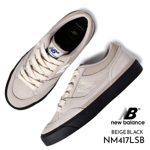 y15܂ł̂őIIzCO NEW BALANCE j[oX kbN Xj[J[ NUMERIC NM417LSB "BEIGE BLACK" ( { x[W  ubN Y )