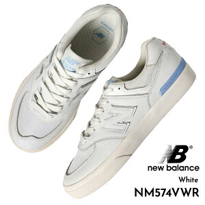 y15܂ł̂őIIzCO NEW BALANCE j[oX kbN 574 Xj[J[ NUMERIC NM574VWR White ( {  zCg XP[g skate Y )