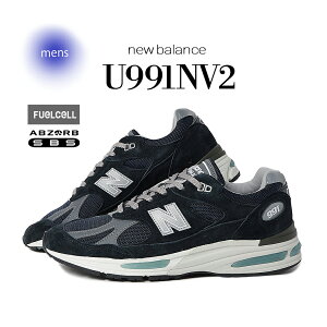 yC[OXӍՌN[|zzIIzNEW BALANCE j[oX 991 V2 Xj[J[ U991NV2 made in UK NAVY ( p lCr[  Y 1906 990 9060 992 993 )