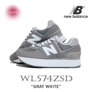 NEW BALANCE WL574ZSD "GRAY/WHITE" j[oX Xj[J[ ( 530 725  O[ DF B fB[X EBY )