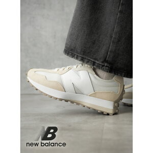 y15܂ł̂őIIzNEW BALANCE j[oX 327 Xj[J[ U327LNA LINEN WITH SEA SALT ( zCg  x[W fB[X )