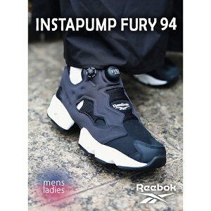 �y15���܂ł̂������ő��������I�I�zReebok ���[�{�b�N �C���X�^ �|���v�t���[���[ �X�j�[�J�[ INSTAPUMP FURY 94 BLACK WHITE ( �� �u���b�N �������K�i �����Y ���f�B�[�X 100211657 )