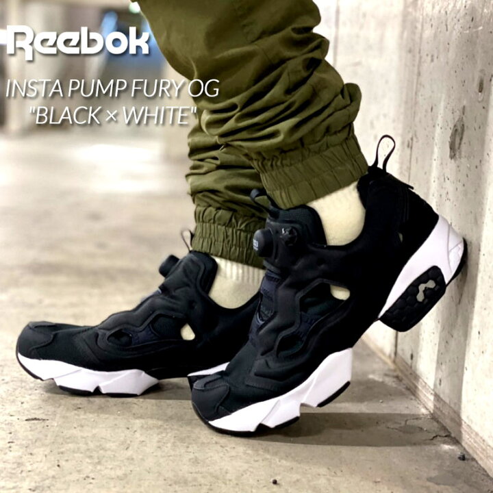 楽天市場】REEBOK INSTA PUMP FURY OG BLACK × WHITE リーボック  