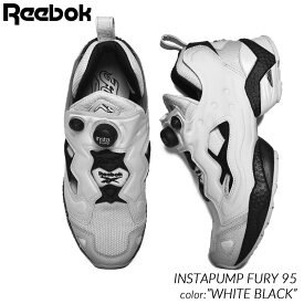 REEBOK INSTAPUMP FURY 95 "WHITE BLACK" リーボック インスタ ポンプフューリー スニーカー ( 白 黒 メンズ レディース ウィメンズ 100069778 )