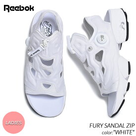 【お買い物マラソン限定クーポン配布中!!】REEBOK INSTAPUMP FURY SANDAL ZIP "WHITE" リーボック インスタ ポンプフューリー サンダル ( スライド 白 ホワイト レディース ウィメンズ 100202020 )