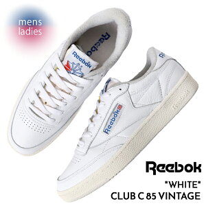 �y15���܂ł̂������ő��������I�I�zReebok ���[�{�b�N �N���u�V�[ ���B���e�[�W ���U�[ �X�j�[�J�[ CLUB C 85 VINTAGE WHITE ( �� �z���C�g �������K�i 100007875 )