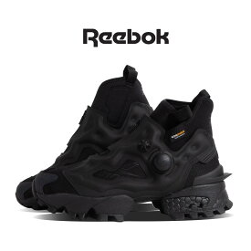 【お買い物マラソンクーポン配布中!!】REEBOK リーボック インスタ ポンプフューリー ミッド スニーカー INSTAPUMP FURY MID BLACK ( ブラック 黒 ハイカット ブーツ メンズ レディース 100230818 )